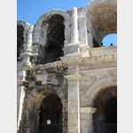 Arles, Frankreich, Amphitheater, Aug08, Ansicht -1-