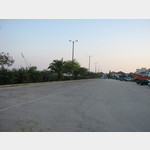 Parkplatz am Hafen von Preveza