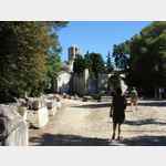 Arles, Frankreich, Alyscamps, Aug08, Ansicht -1-