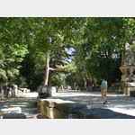 Arles, Frankreich, Alyscamps, Aug08, Ansicht -2-