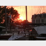 Mortagne sur Gironde - Sonnenuntergang