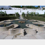 Garden des Bischoffs in Castello Branco Wasserspiel