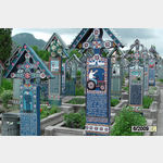 Der Frhliche Friedhof in Sapanta (Rumnien)