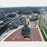 Bremerhaven - Blick ber das Mediteraneo
